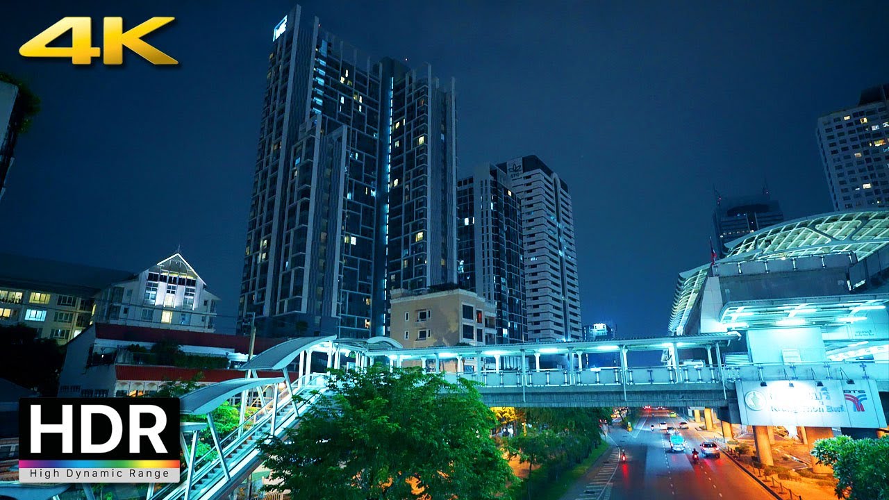 [ 🇹🇭 4K HDR ] Walking in Bangkok | krung thon buri station to Tak Sin Intersection  | October 2022