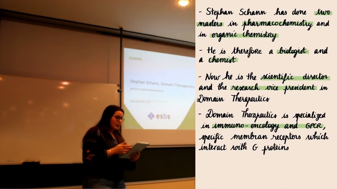 Biotech Corner #3 : les rendez-vous de l'ESBS !