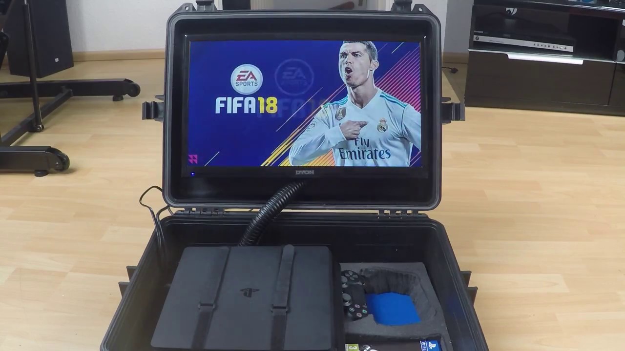 PS4 Koffer selber bauen Mobile Gaming Case for PS4, PS3 and XBOX