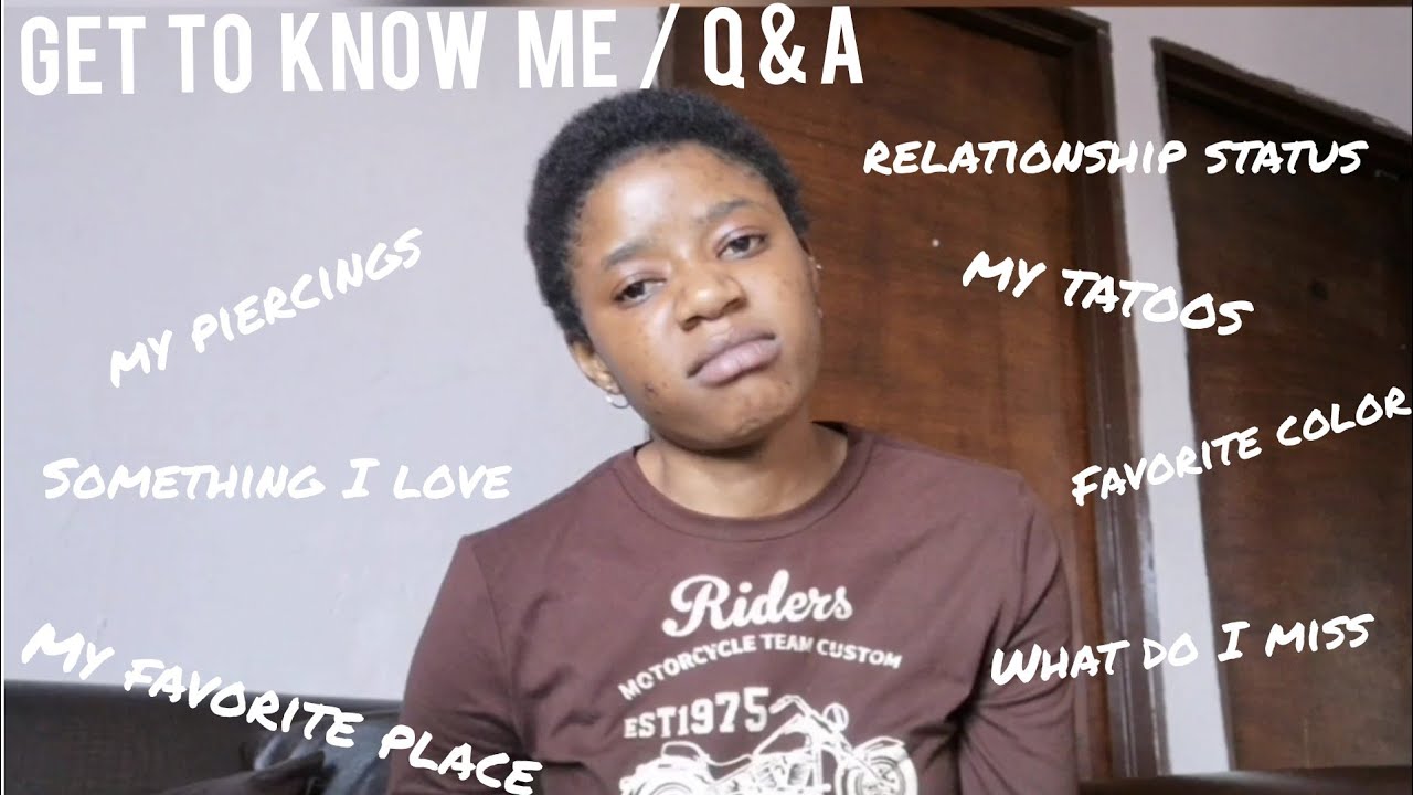Get to know me /Q&A || South African YouTuber || Lesedii_Kudzai ❤️