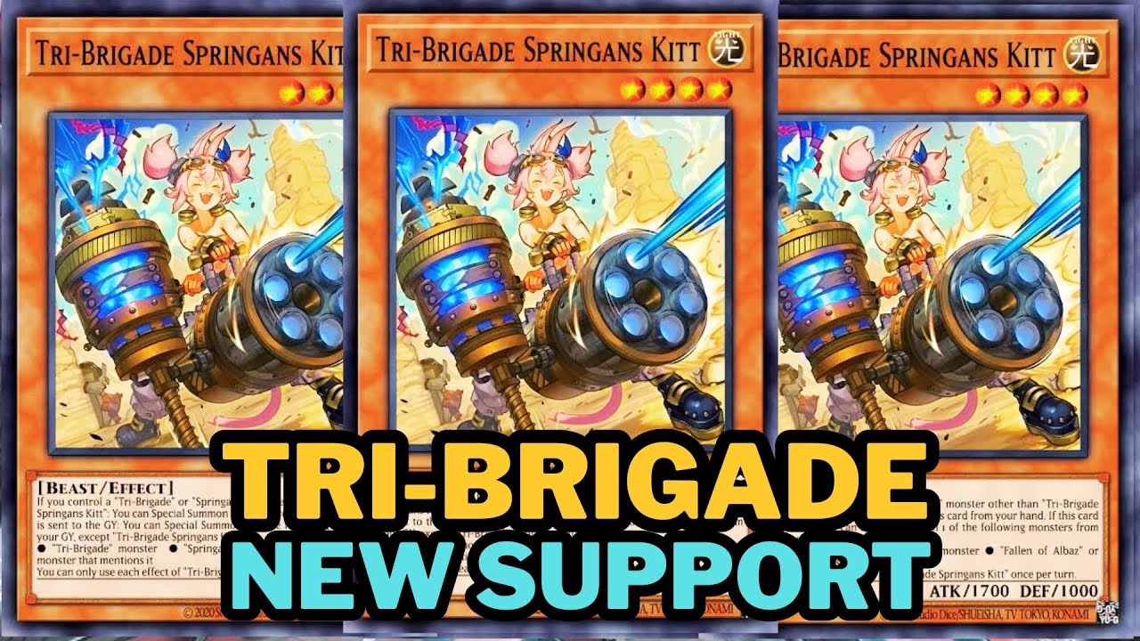 NEW SUPPORT TRI-BRIGADE: 3 COMBOS YOU NEED KNOW!!!