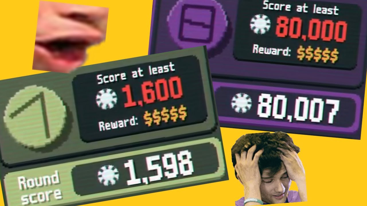 Balatro but the game gets slower every round
