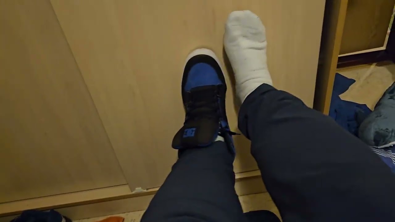 Coming home after wearing my sk8erboy socks
