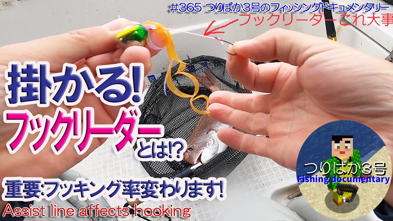 #365【高松タイラバ】フックリーダーでフッキングかわります！