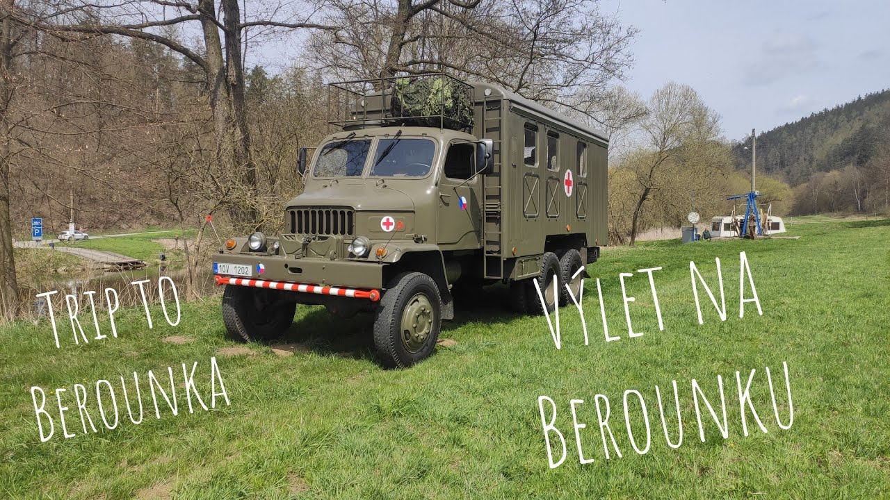 4K|Praga V3S|Výlet k Berounce|