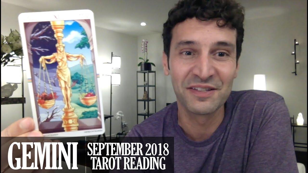 GEMINI September 2018 - Extended Monthly Intuitive Tarot Reading by Nicholas Ashbaugh