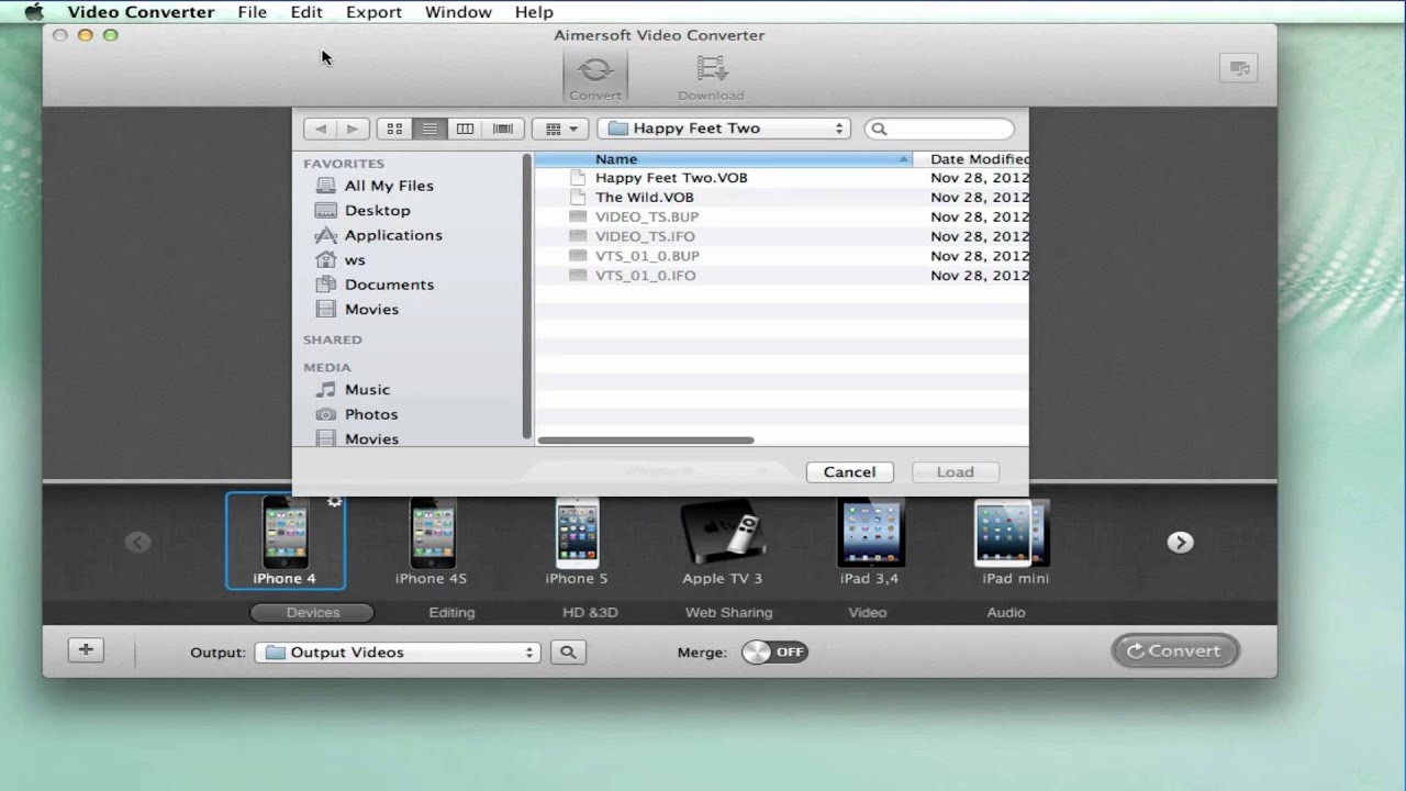 How to Convert and Import VOB to iMovie on Mac