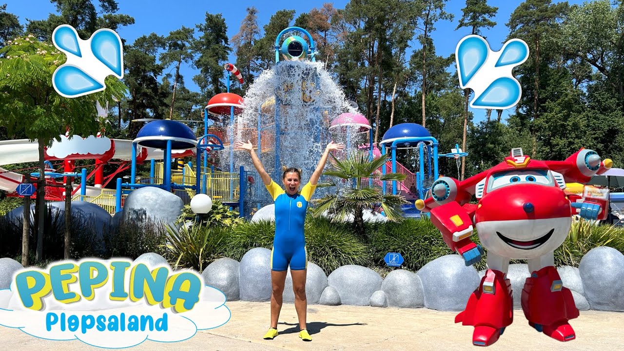 💦  SUPER WINGS Wasserpark im Plopsaland 🌈 Farben, Zahlen & Früchte lernen mit Pepinas Welt