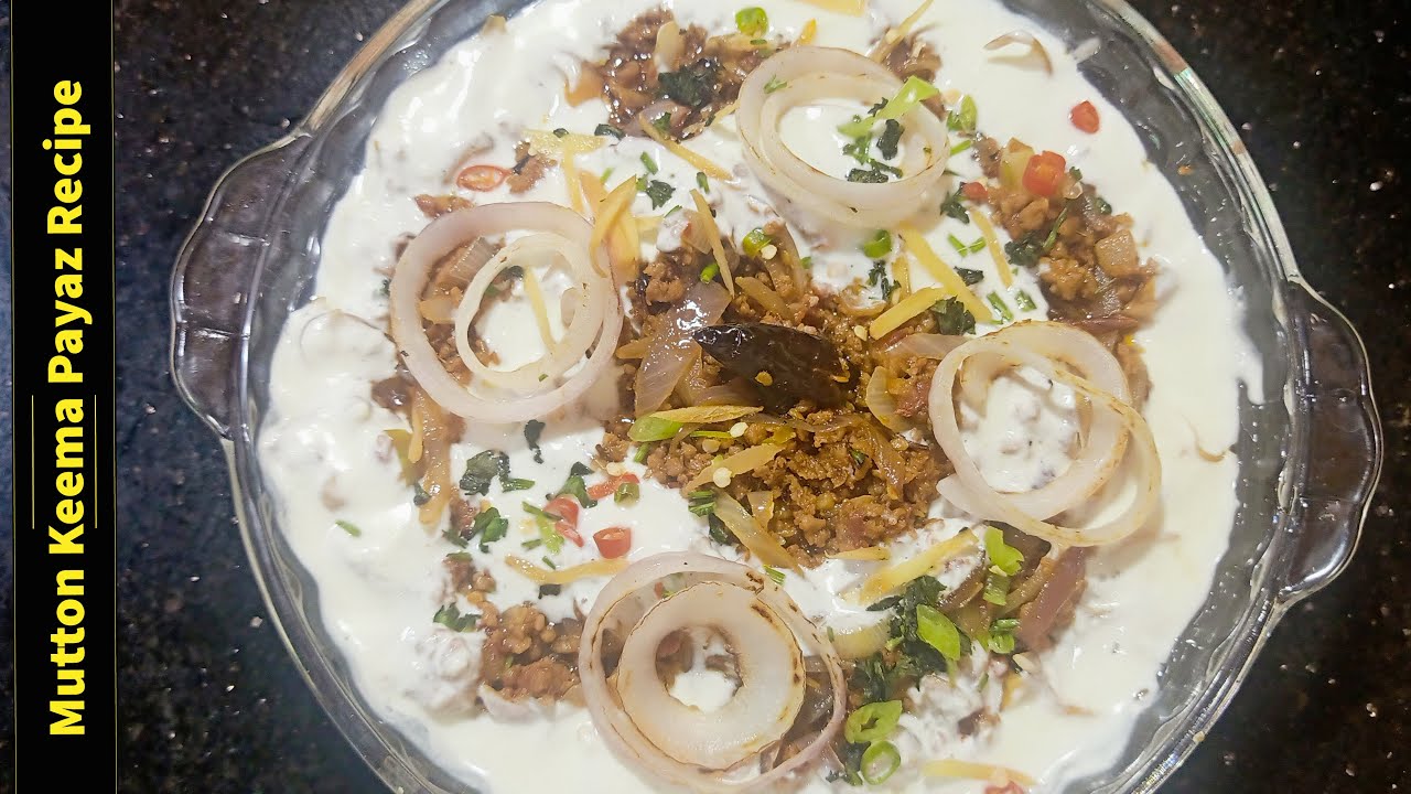Mutton Keema Pyaz Recipe |Dahi keema Pyaz | By (COOK WITH SUMARA)