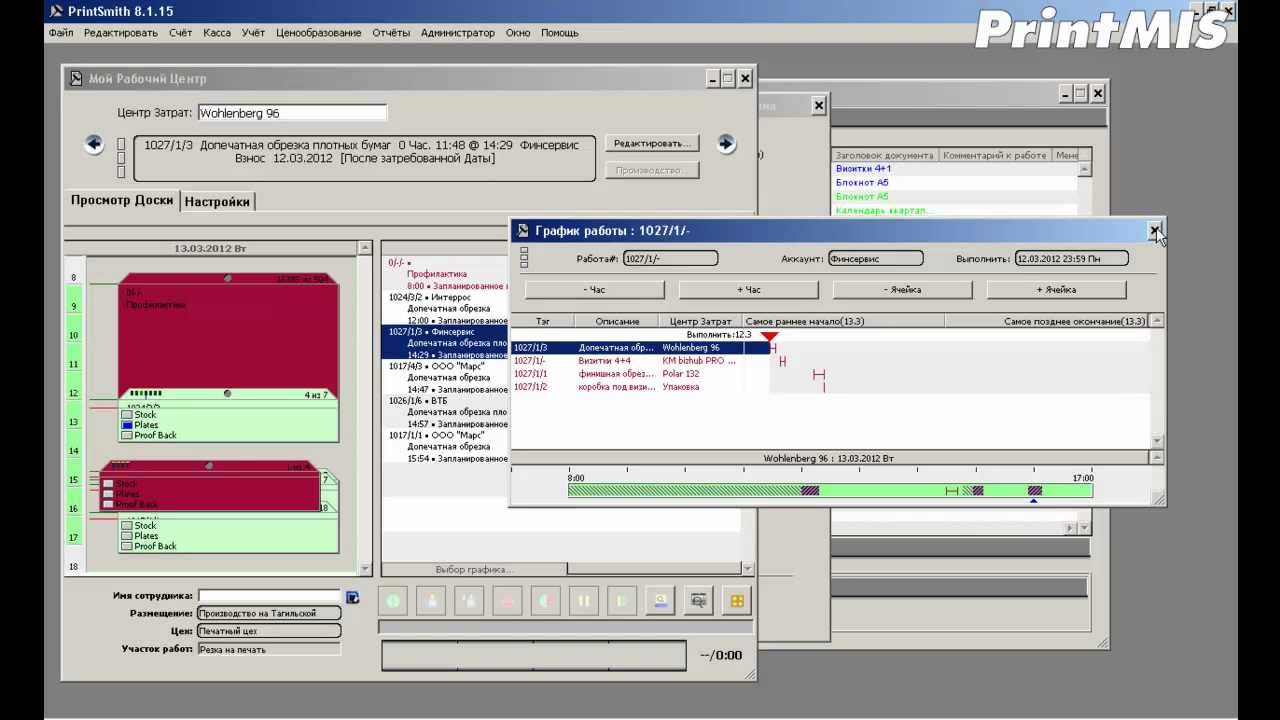 PrintSmith 8.1.x - сбор и контроль производственных данных
