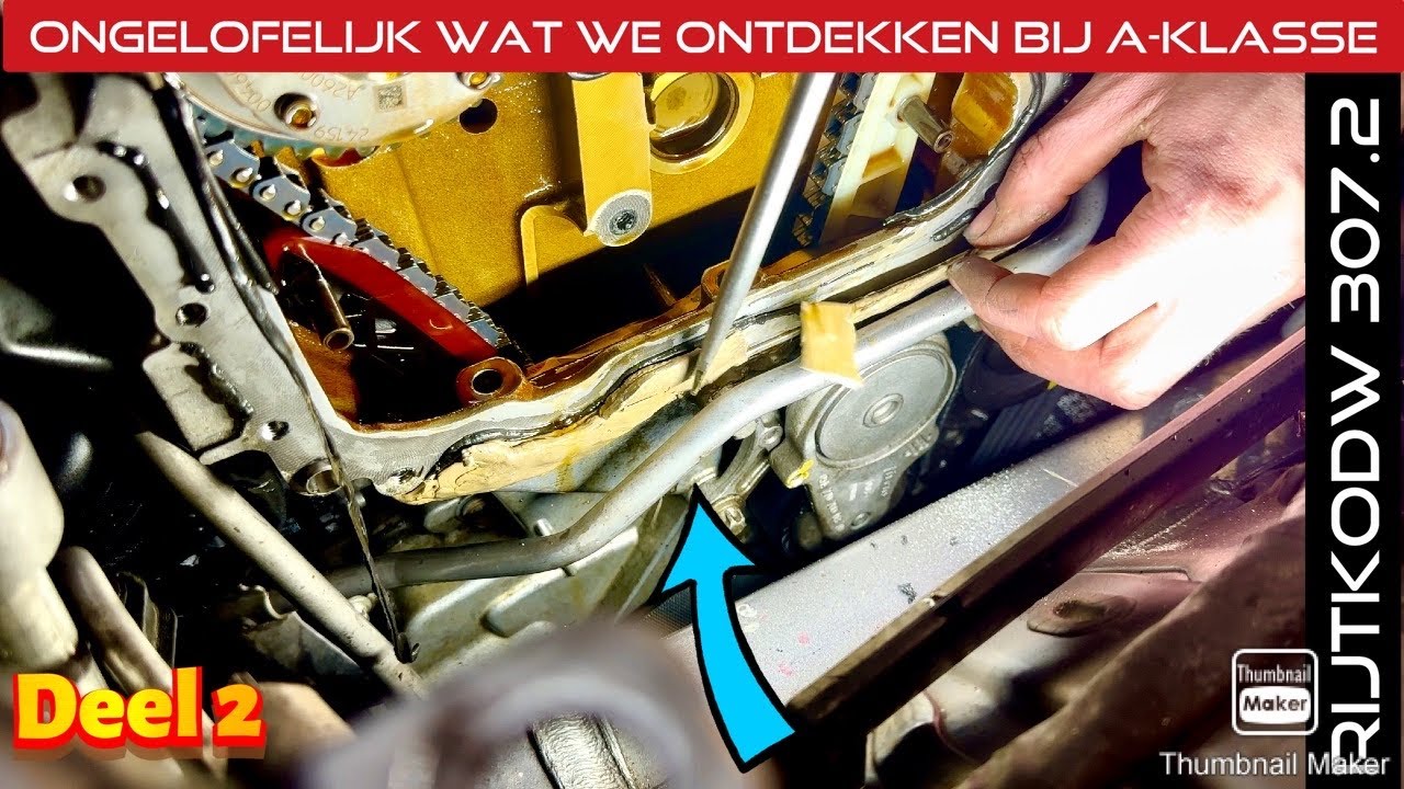 Bizarre beunhaas ontdekking tijdens reparatie Mercedes A250 | Ongeloof over verloop contact Fransman
