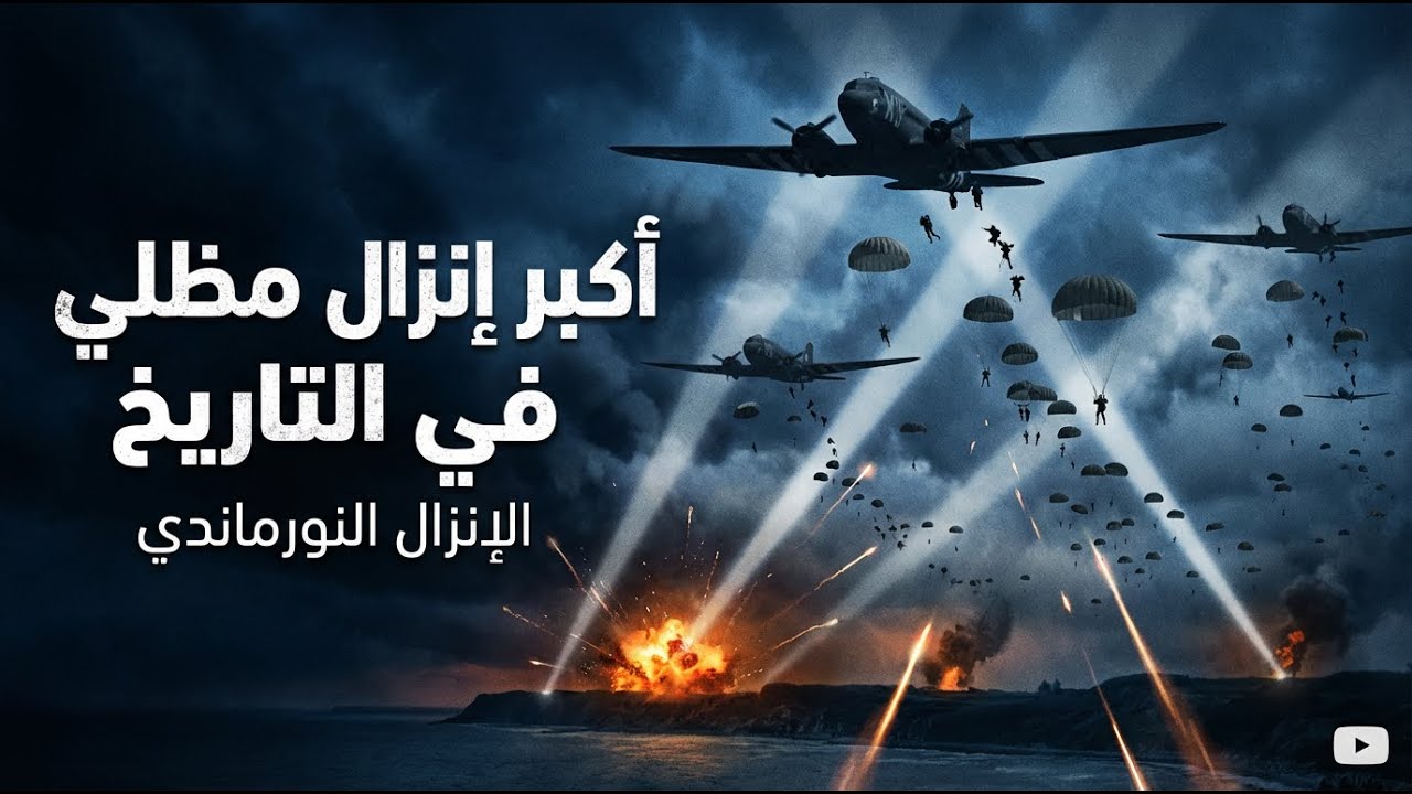 قصة اكبر انزال مظلي بالتاريخ الانزال النورماندي