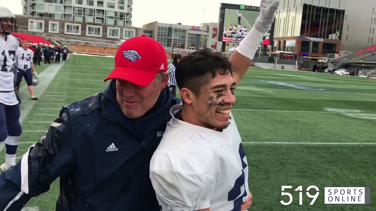 OFSAA Central Bowl - Jacob Hespeler Hawks vs Gananoque Trojans