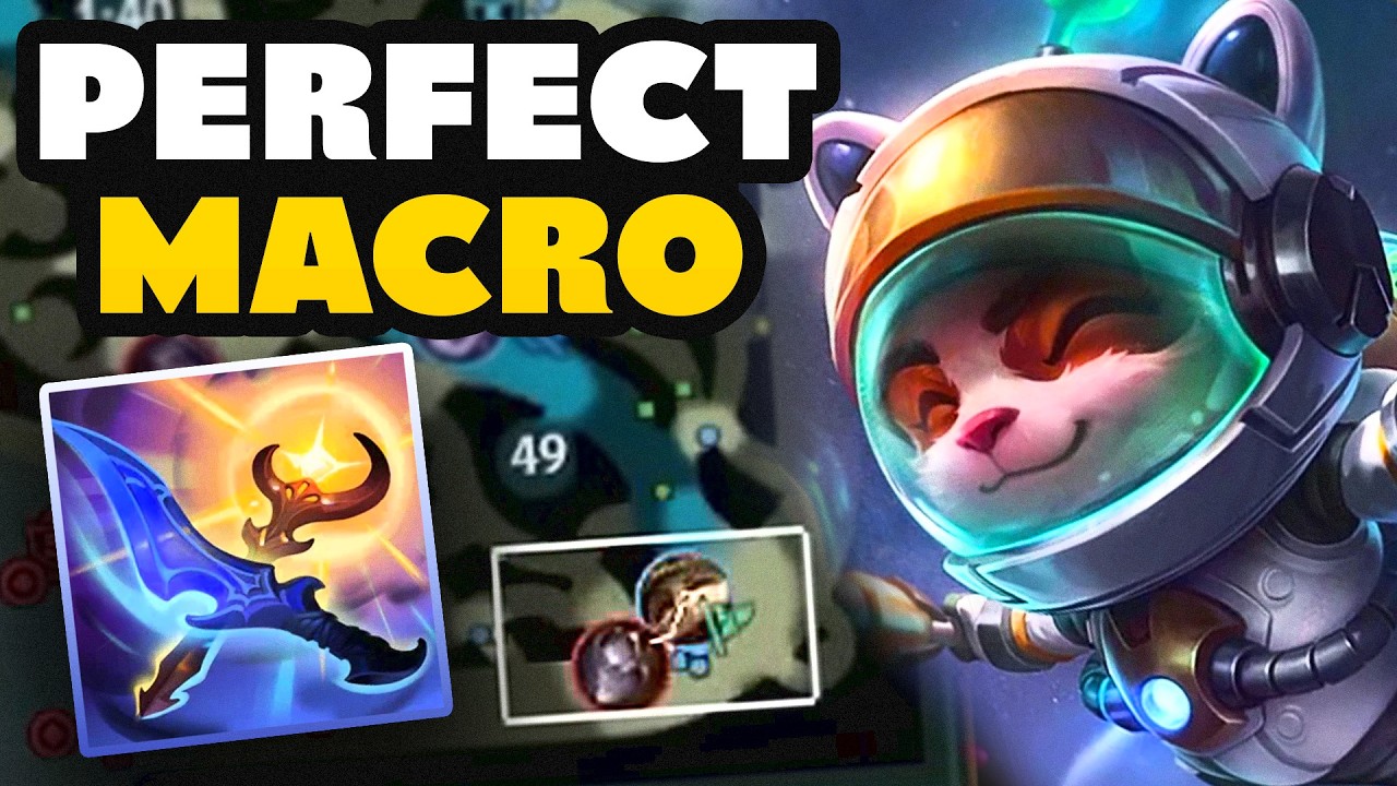 RANK 1 TEEMO SHOWS PERFECT MACRO DECISIONS TOP LANE