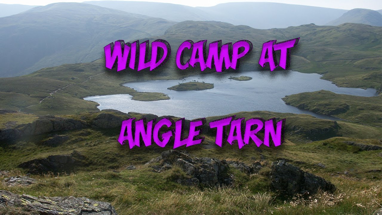 A Stormy Wild Camp At Angle Tarn **Lake District**