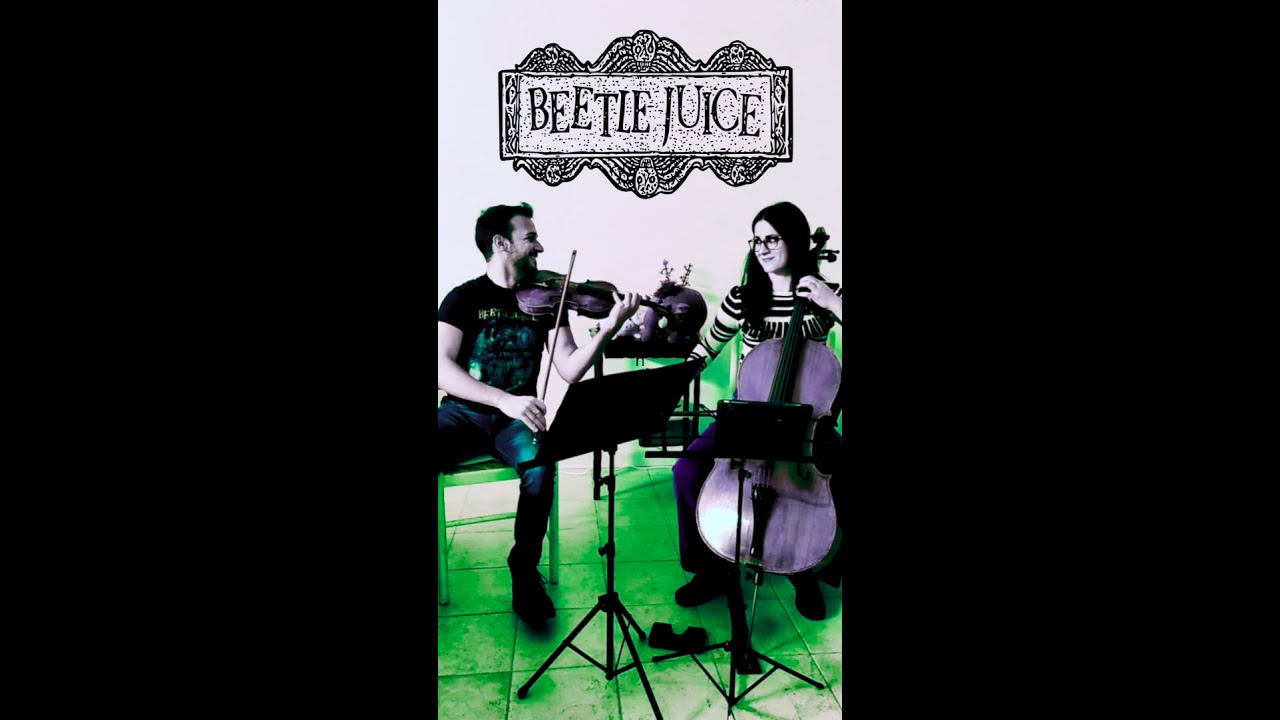 Beetlejuice main theme by AM Strings Violin + Cello