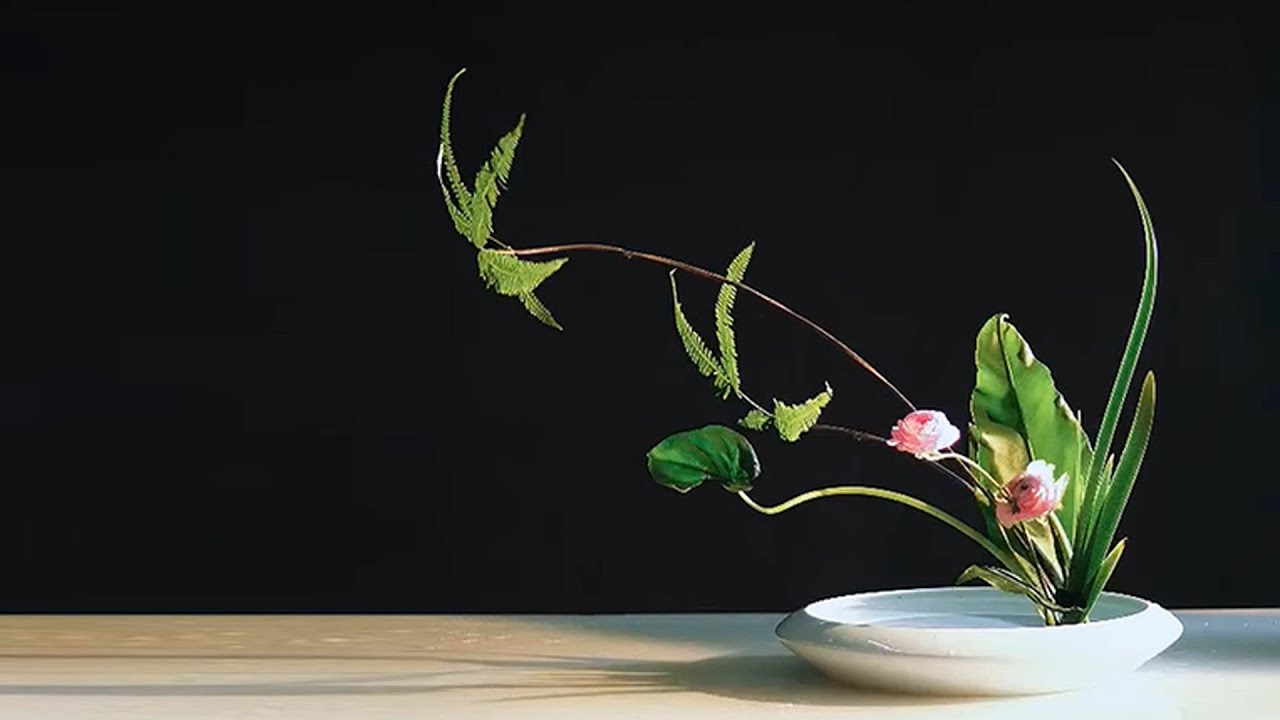 插花藝術  跟倪誌翔老師學插花 4  Ni Zhixiang  ikebana
