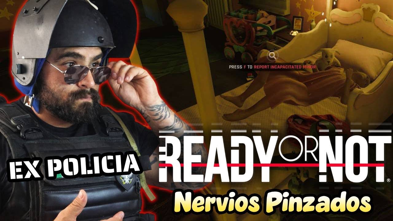 POLICÍA JUEGA READY OR NOT | Nervios Pinzados | Casas del Crack
