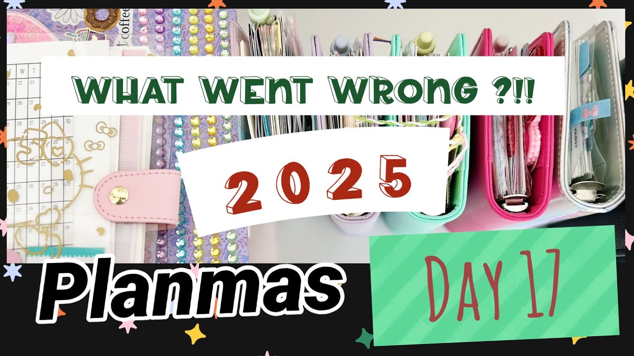 PLANMAS, День 17 | Краткий обзор моего ежедневника на 2025 год | Давайте поговорим о всех моих еж...