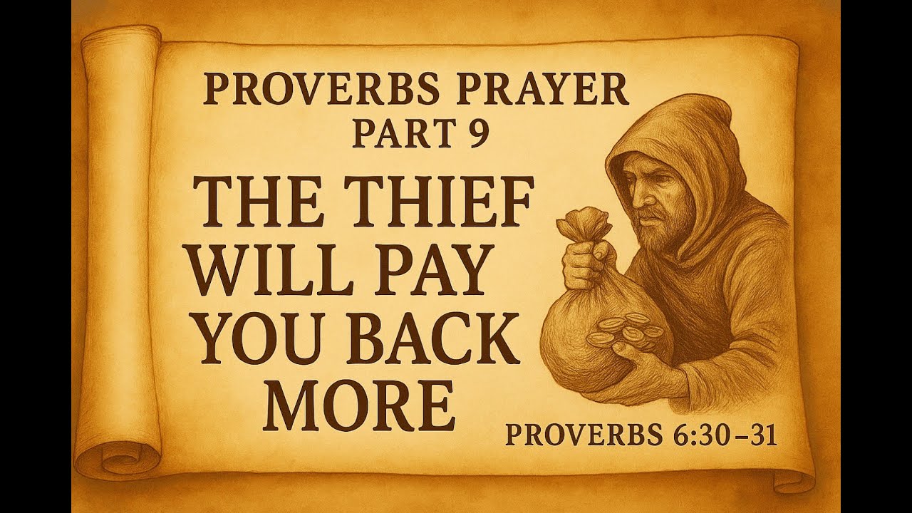 Live Prayer Forum -- The Thief Will Pay You Back More!