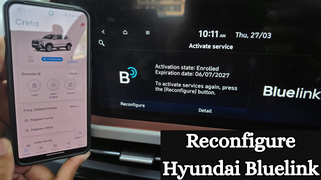 How to Reconfigure Bluelink in Hyundai Creta (2025) | Activate Bluelink in Creta
