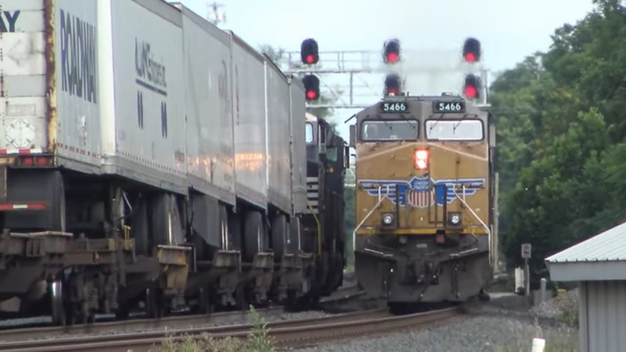 Northern Indiana Trains, August 5-9 2019. Lots of Amtrak at Goshen.