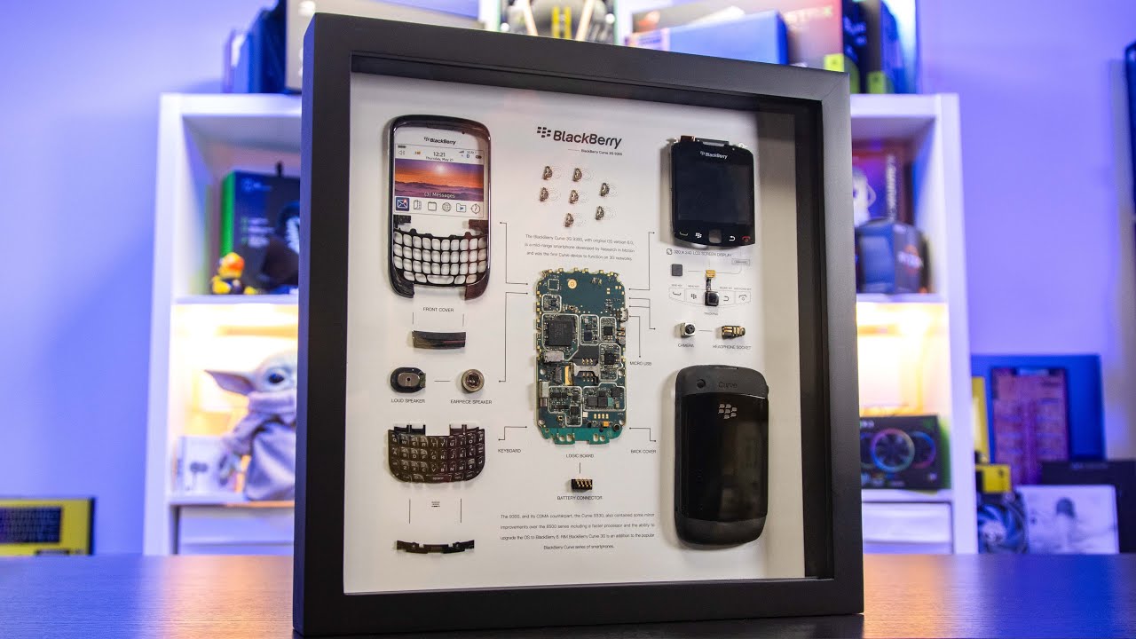YOUR FAVOURITE TECH, FRAMED! - Grid Studio BlackBerry Curve 9300 - Unboxing & Review! [4K]