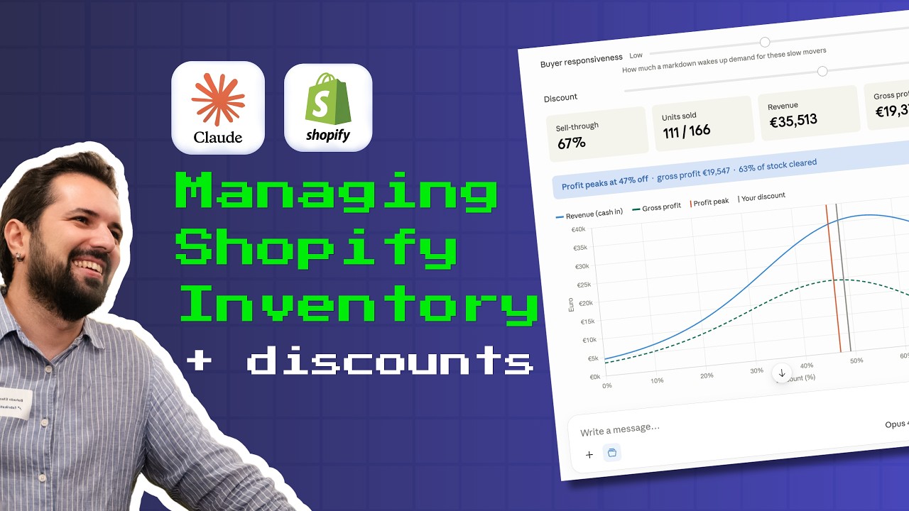How Claude AI + Shopify MCP decided my discount rate (and protected my margins)
