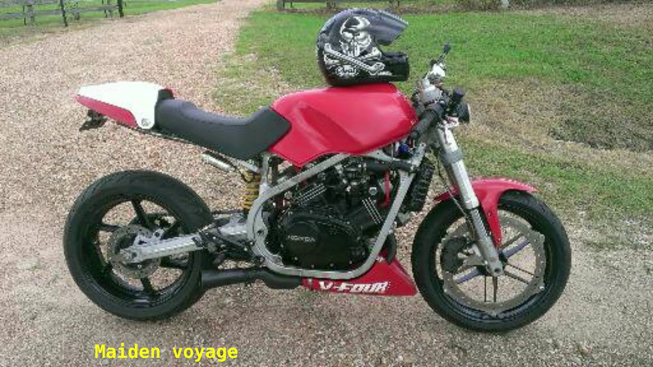 SLIDESHOW 1986 Honda VF 500 Interceptor, Cafe Racer Build