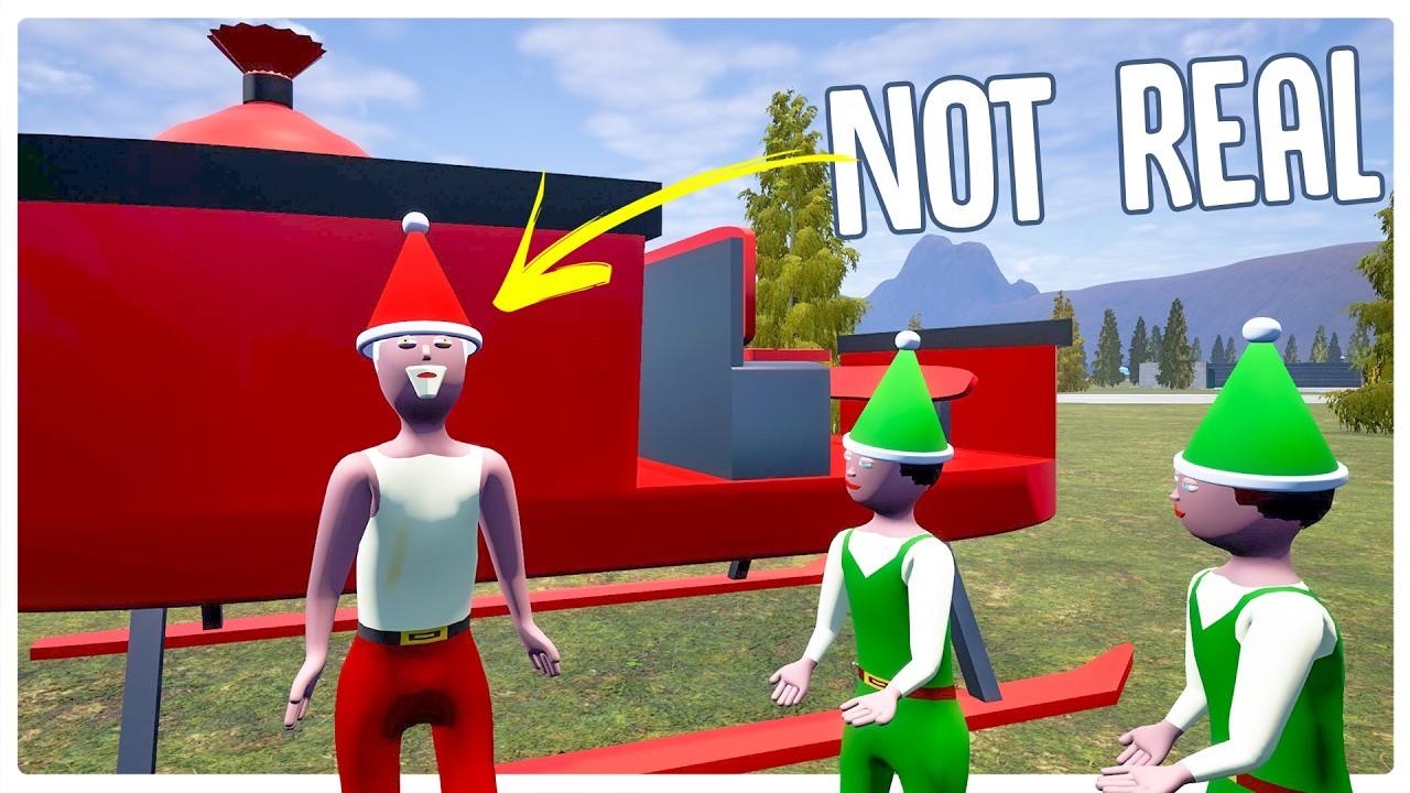 Bad Santa Financially Ruins Me in Yard Sale Simulator