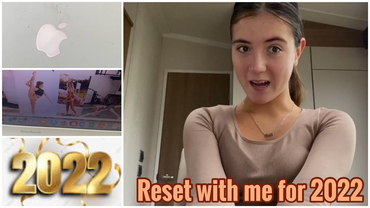 Reset with me for 2022 - vision board- goals - workouts