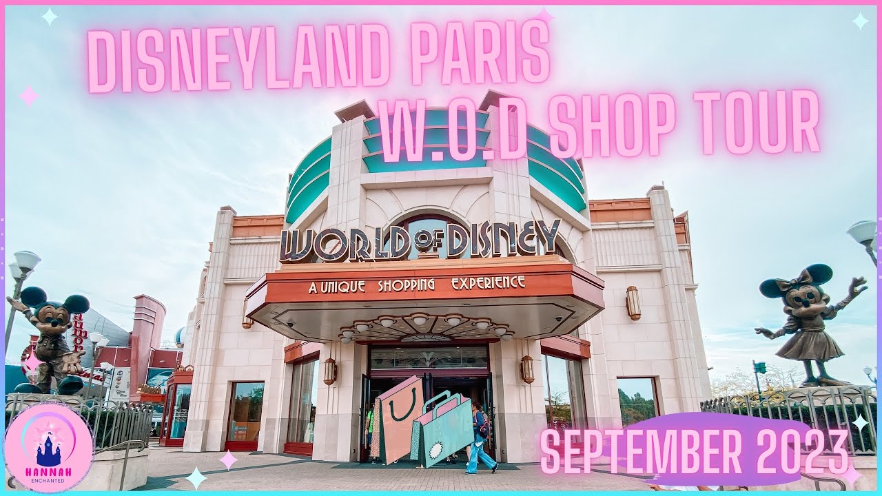Disneyland Paris World of Disney Shop Tour September 2023 Disney Village Disney 100 Sales Loungefly