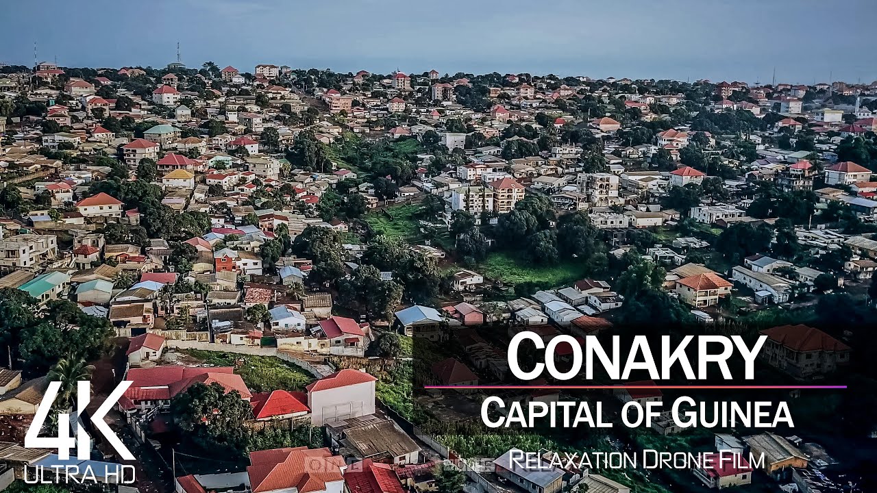 【4K】Conakry from Above 🔥 GUINEA 2021 🔥 Cinematic Wolf Aerial&trade; Drone Film