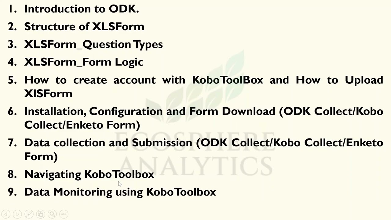 Learn How To Transform Your Field Survey With ODK (English Version)