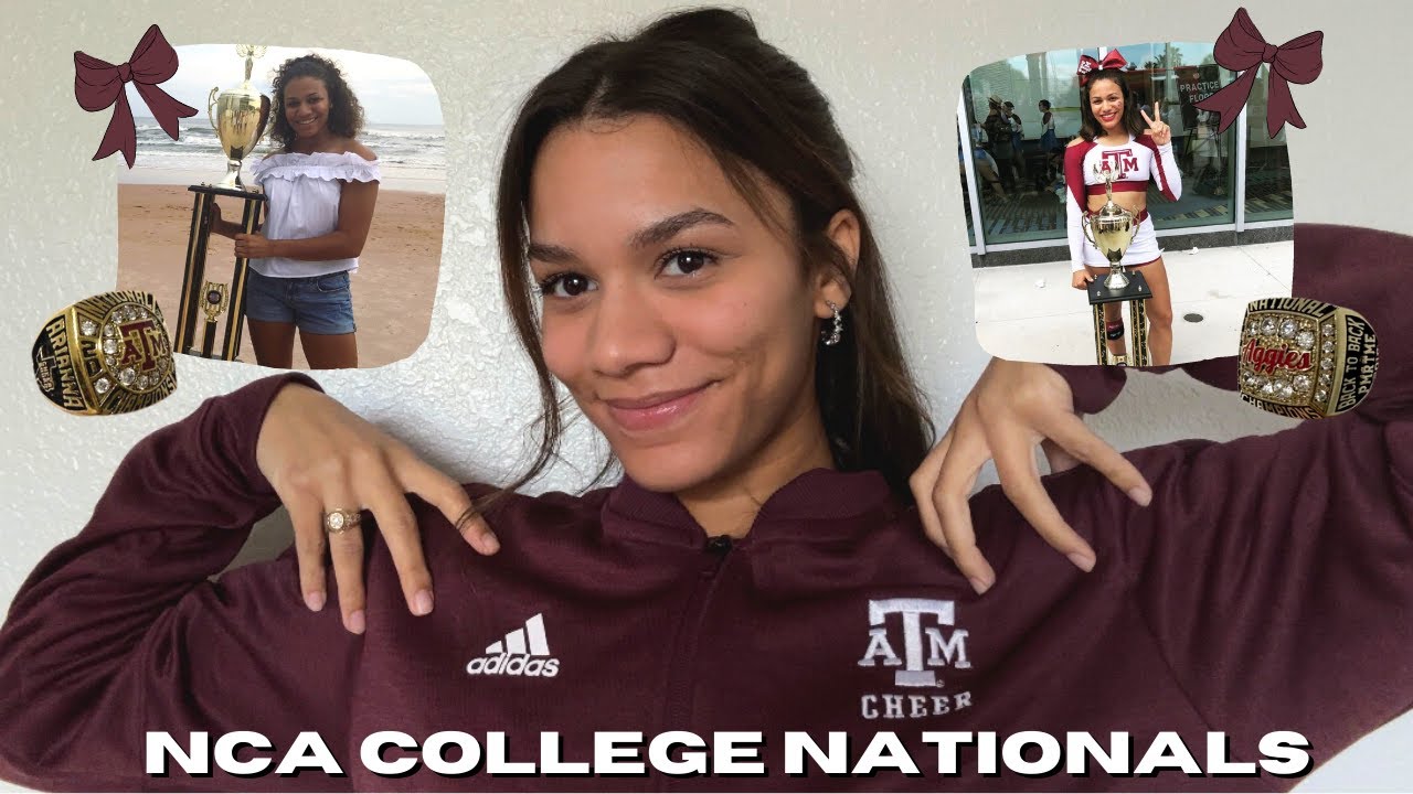 reacting to old cheer videos - texas a&m cheer squad + nca college nationals (2018-2019)!