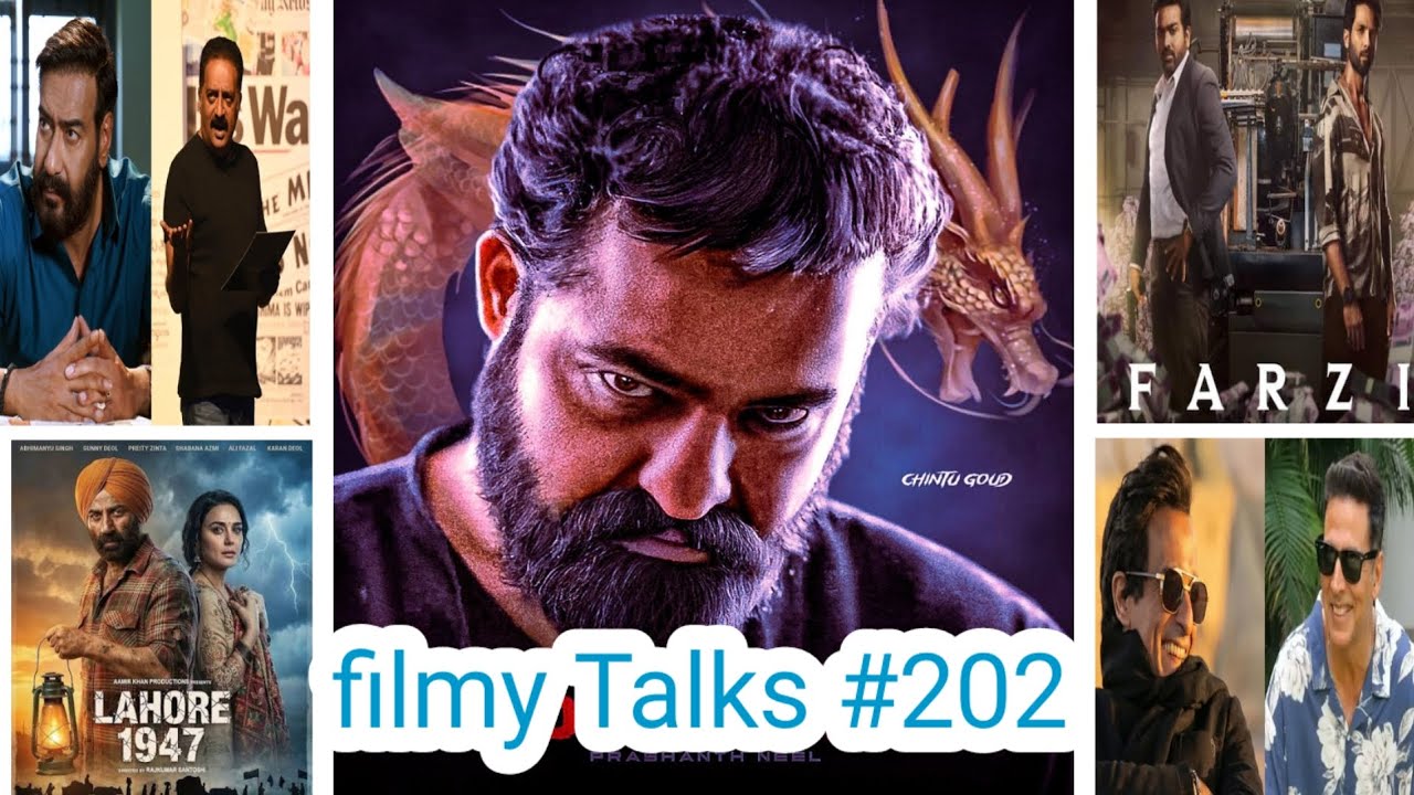 Filmy Talks #202 : – Ntrneel Teaser 💥 Drishyam 3 Akshya Khana Replacement Farzi Season 2 ❤‍🔥 