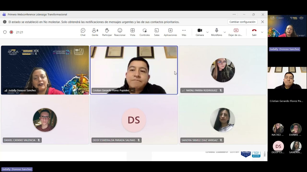 Primera Webconference Liderazgo Transformacional 20260305
