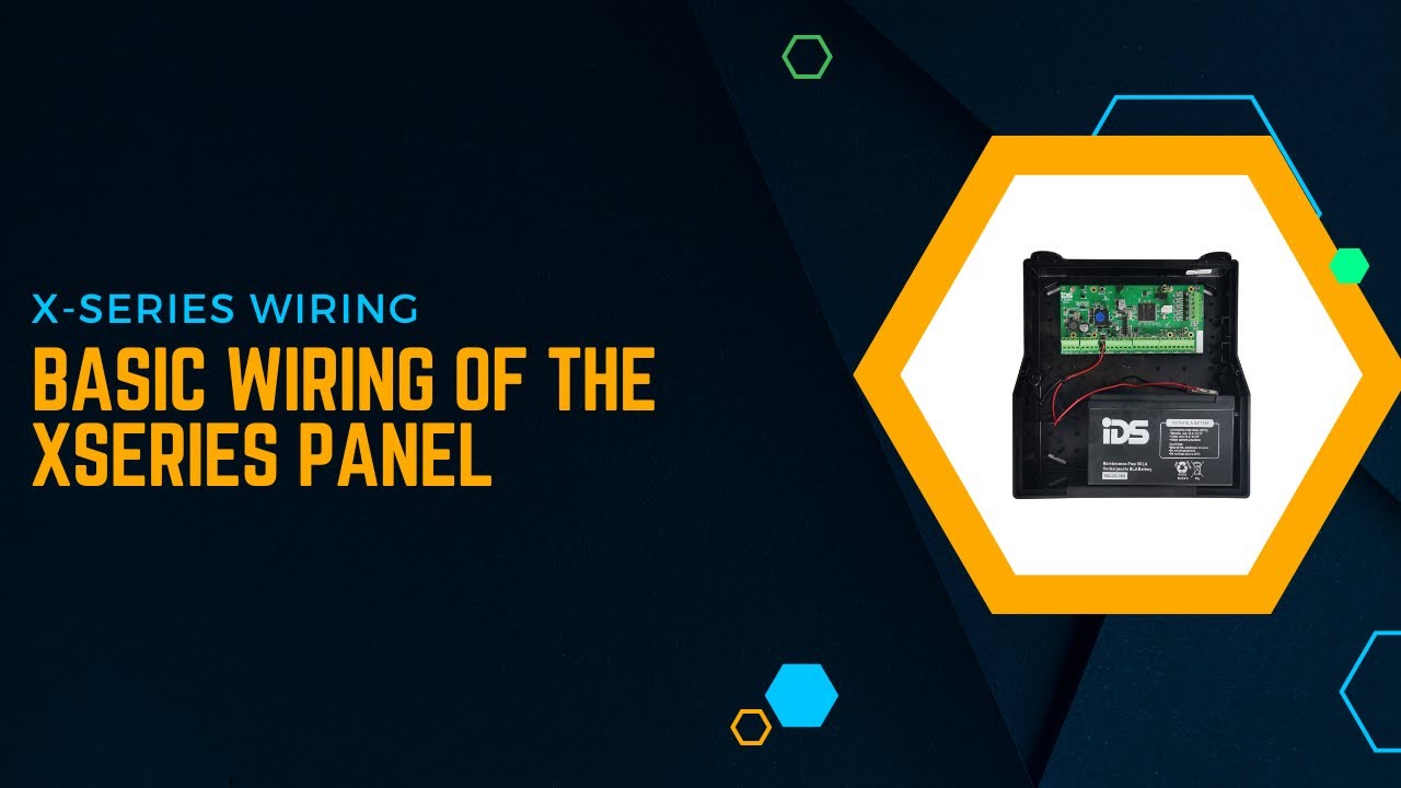 X-Series Wiring - Basic Wiring of an XSeries panel