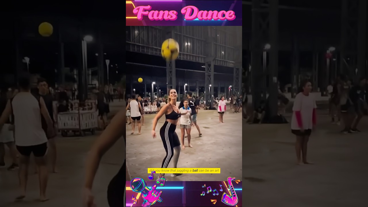 Brazil Girls' Amazing Ball Juggling Talent! #remix #mashup #vibes