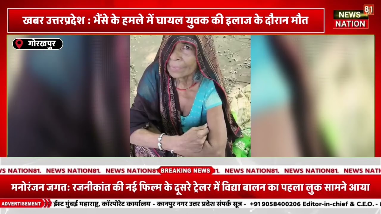 Uttar Pradesh News: Young man injured in buffalo attack dies during treatment