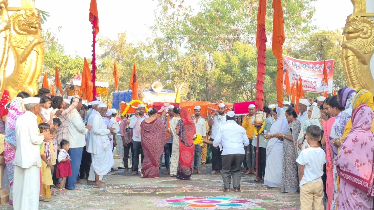ಶ್ರೀಕ್ಷೇತ್ರ ಇಂಚಗೇರಿ ಮಠಕ್ಕೆ ಆಗಮಿಸಿದ ದಿಂಡಿ ಪಲ್ಲಕ್ಕಿ ಪಾದಯಾತ್ರಿಕರು...