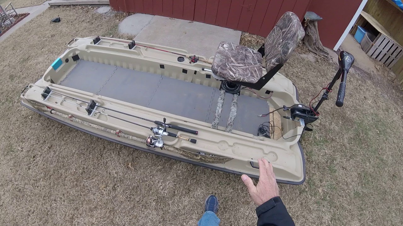 Customizing Pelican Bass Fishing Boat