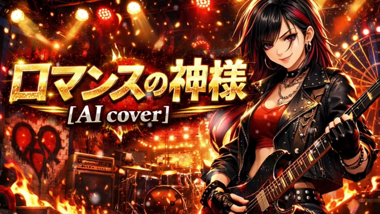 【AI cover】広瀬香美 ロマンスの神様 90年代冬名曲をGarage Rock化