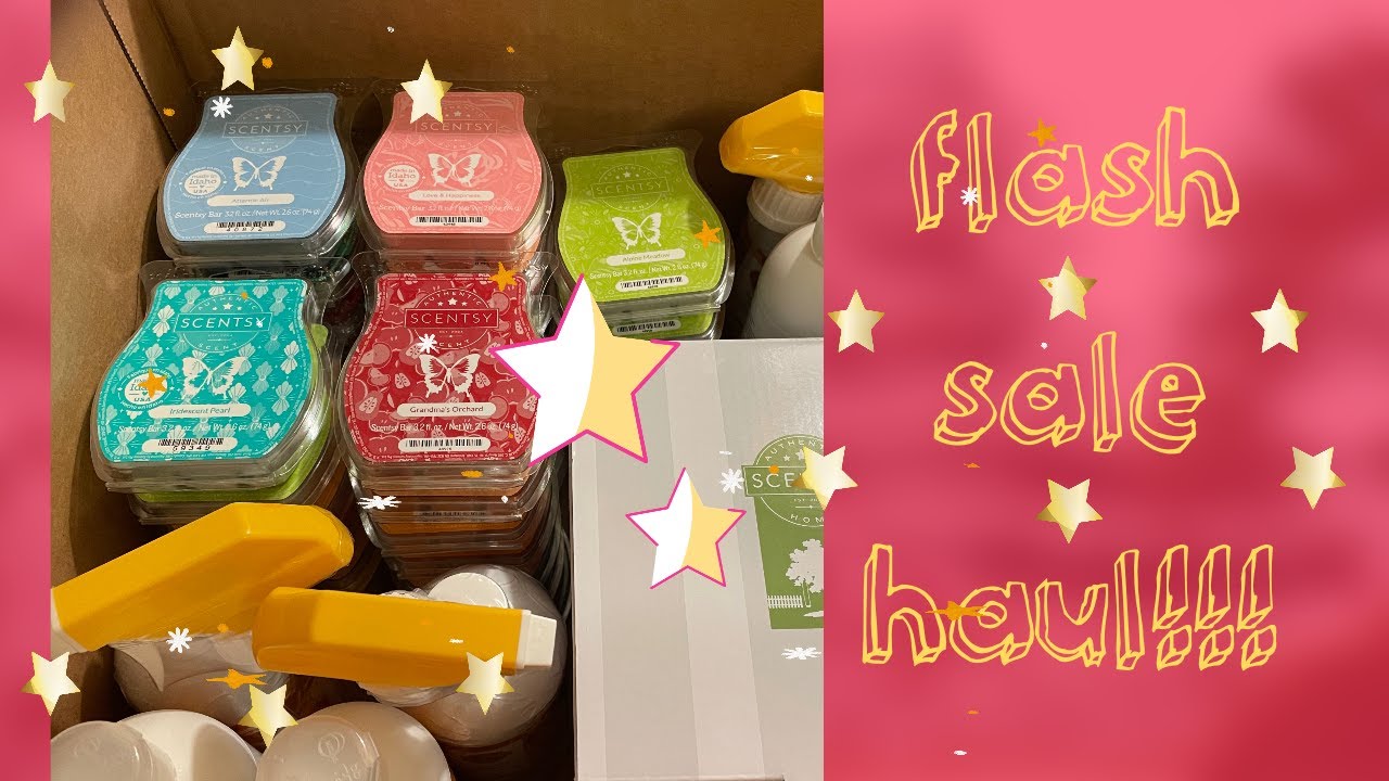 Scentsy Flash Sale Haul!