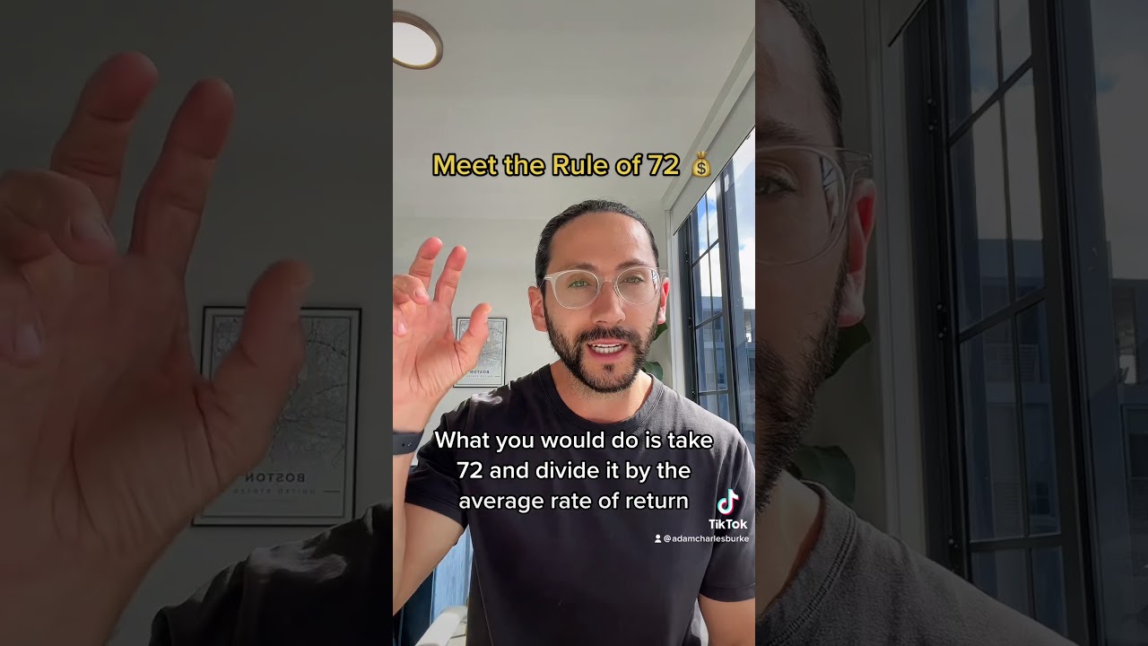 How long will it take your money to double? 👉Rule of 72