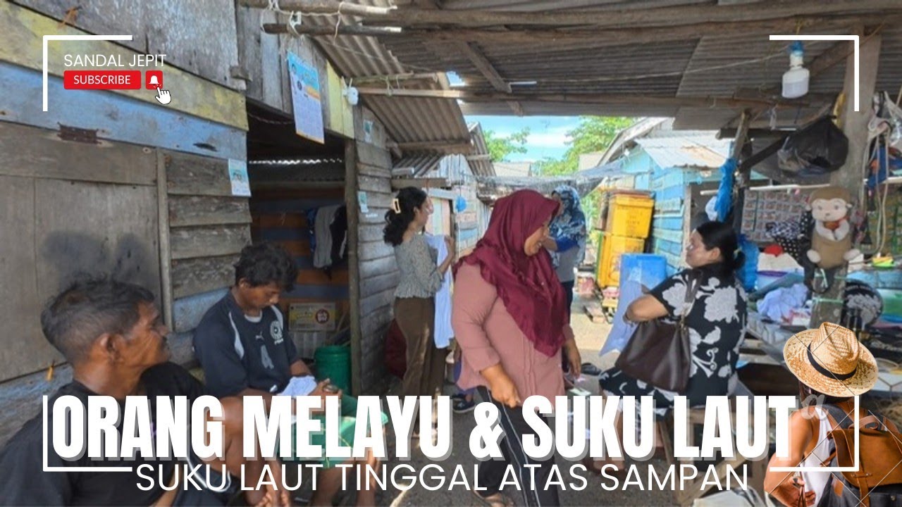 Surau Melayu & Gereja Suku Laut Berdampingan Toleransi❗Panglong Berakit Bintan