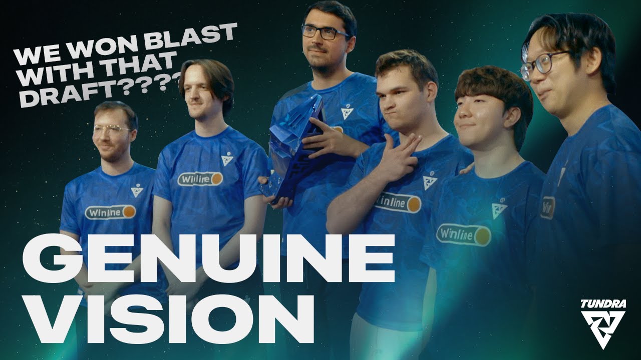 Genuine Vision - How did we win BLAST with THAT draft?? A Tundra Vlog