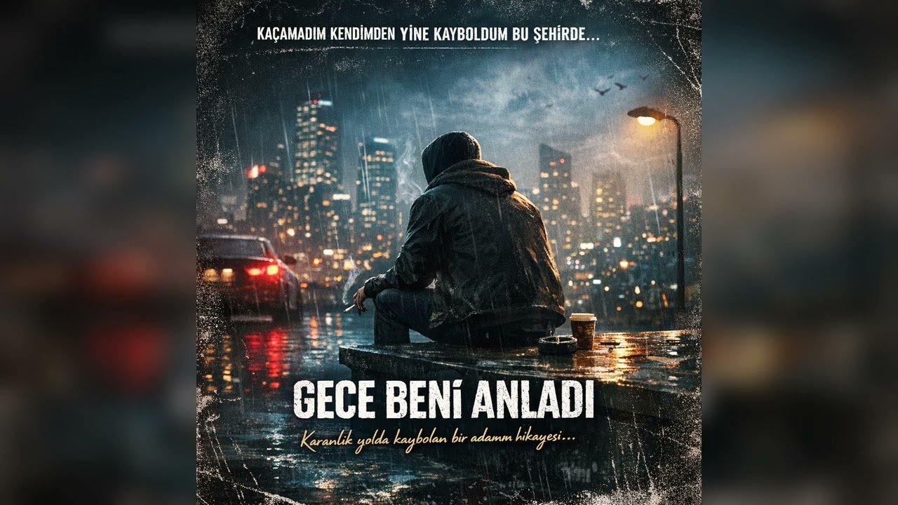 Gece Konuştu… Ben Kendimden Kaçamadım | Rap (Duygusal / Dark)