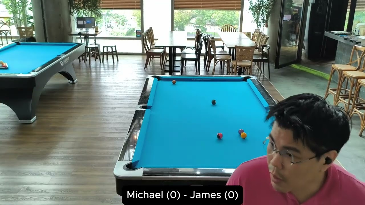 2026-01-23 - 8-ball - Michael v James - Race to 7 {2 * BnR} #tigressbilliards #8ballpool