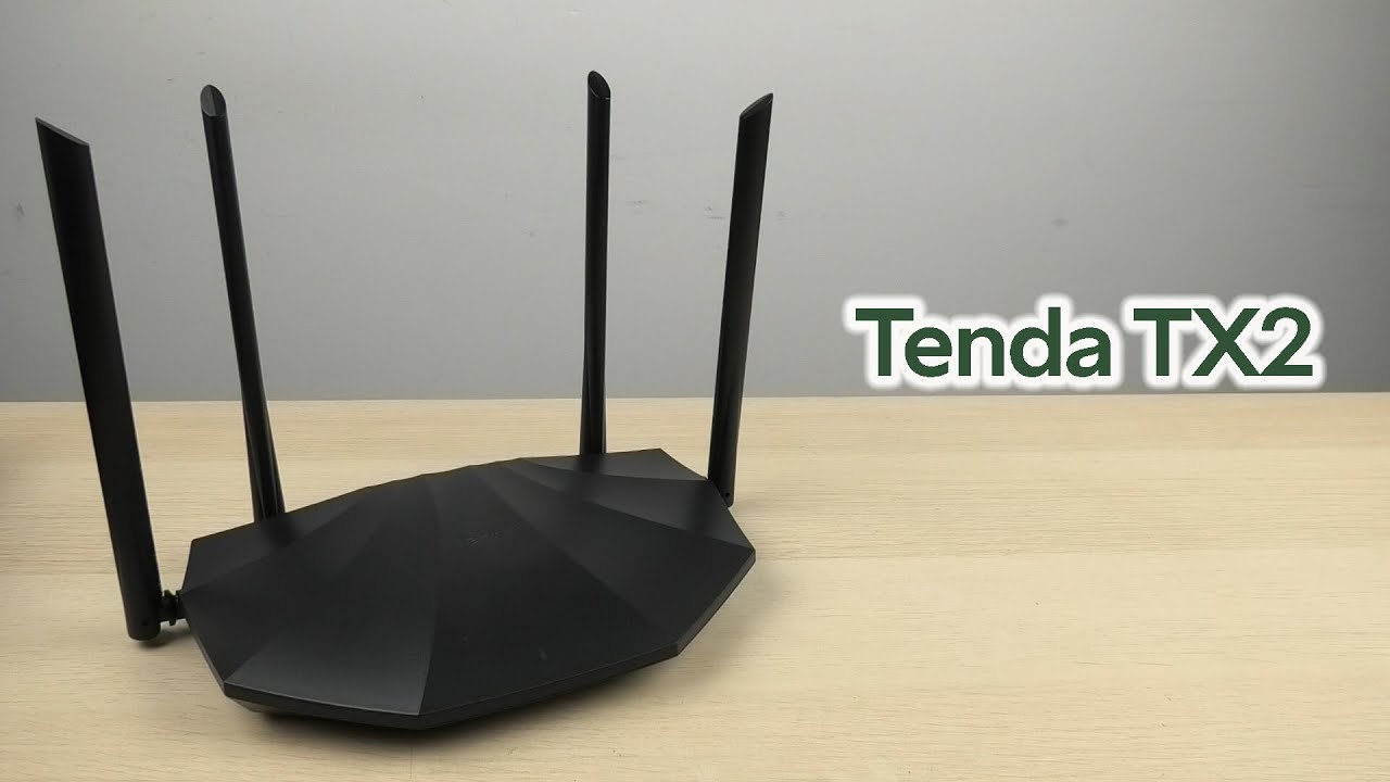 Розпаковка Tenda TX2